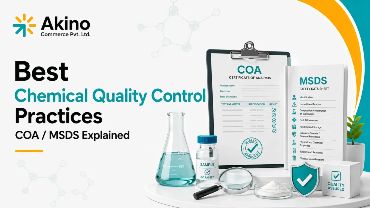 Chemical Quality Control Practices (COA/MSDS Explained)