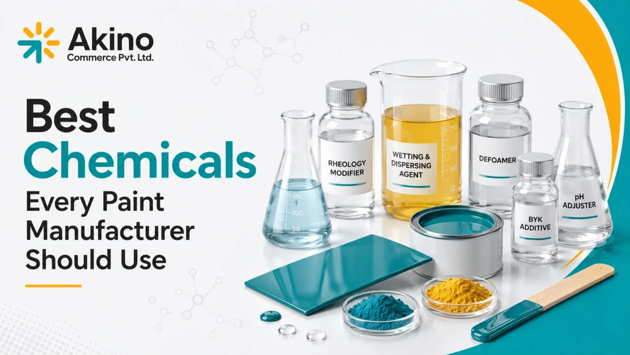 Chemicals Every Paint Manufacturer Should Use