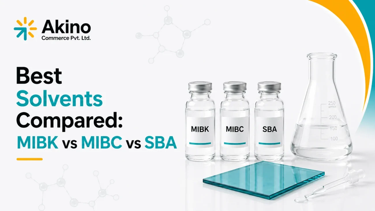 Solvents Compared: MIBK vs MIBC vs SBA