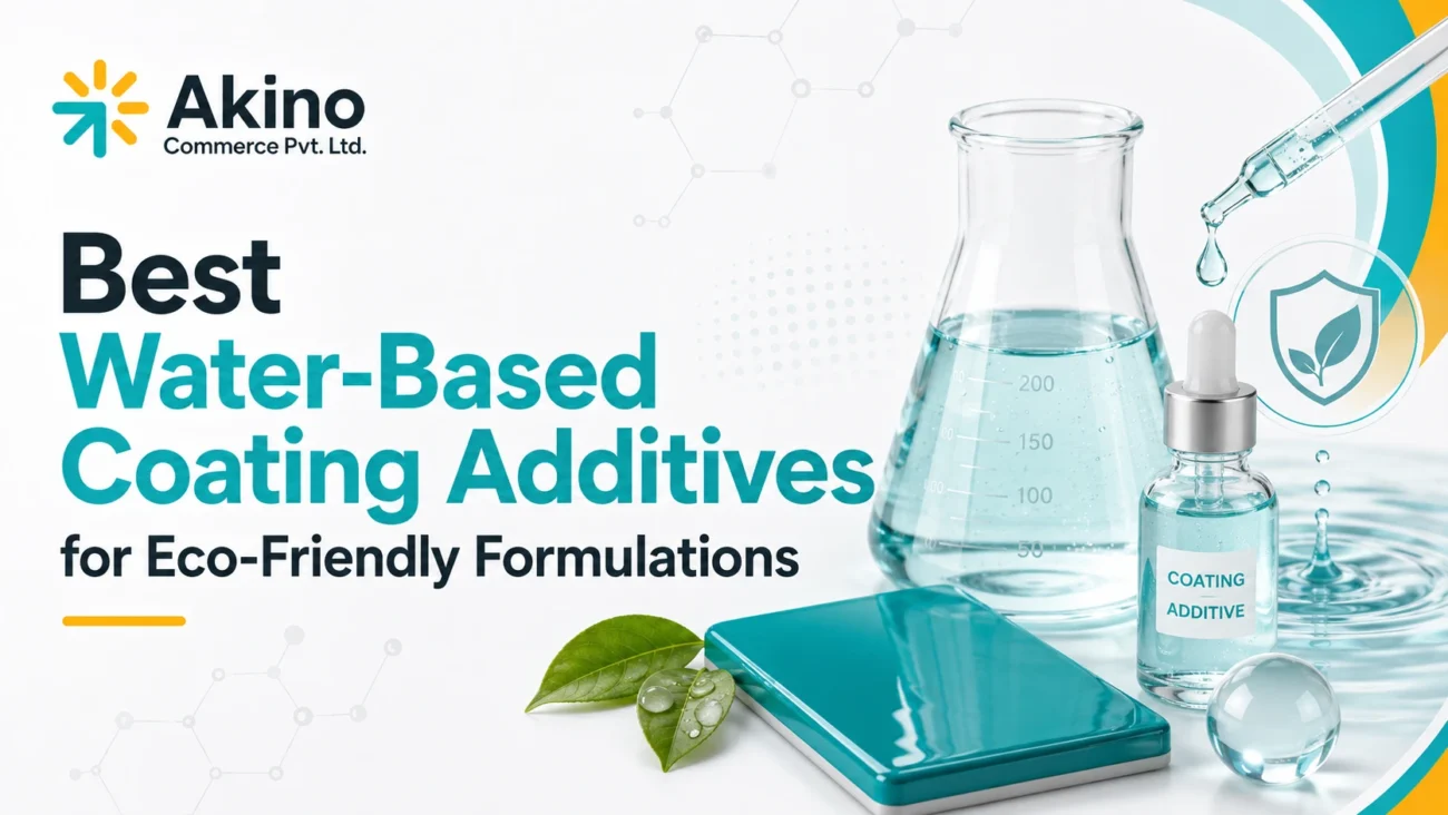 Water-Based Coating Additives for Eco-Friendly Formulations